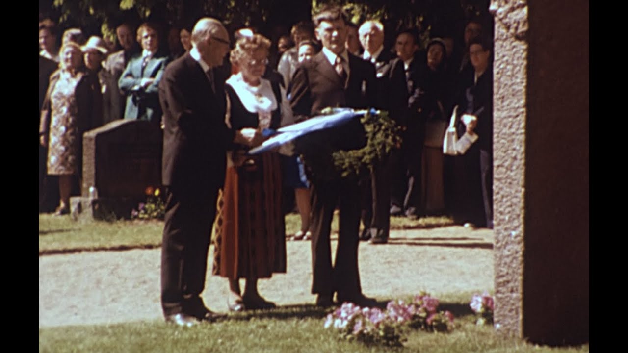 Sotaveteraanien kesäjuhla Lappajärvellä 1976