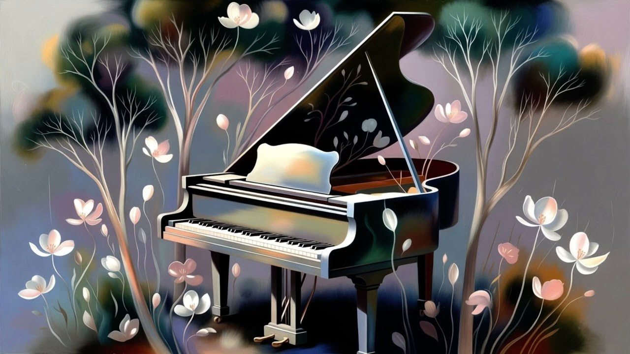 Spring Piano 🌸 | 바람의 공기 – Relaxing Study & Focus Music | 나무야