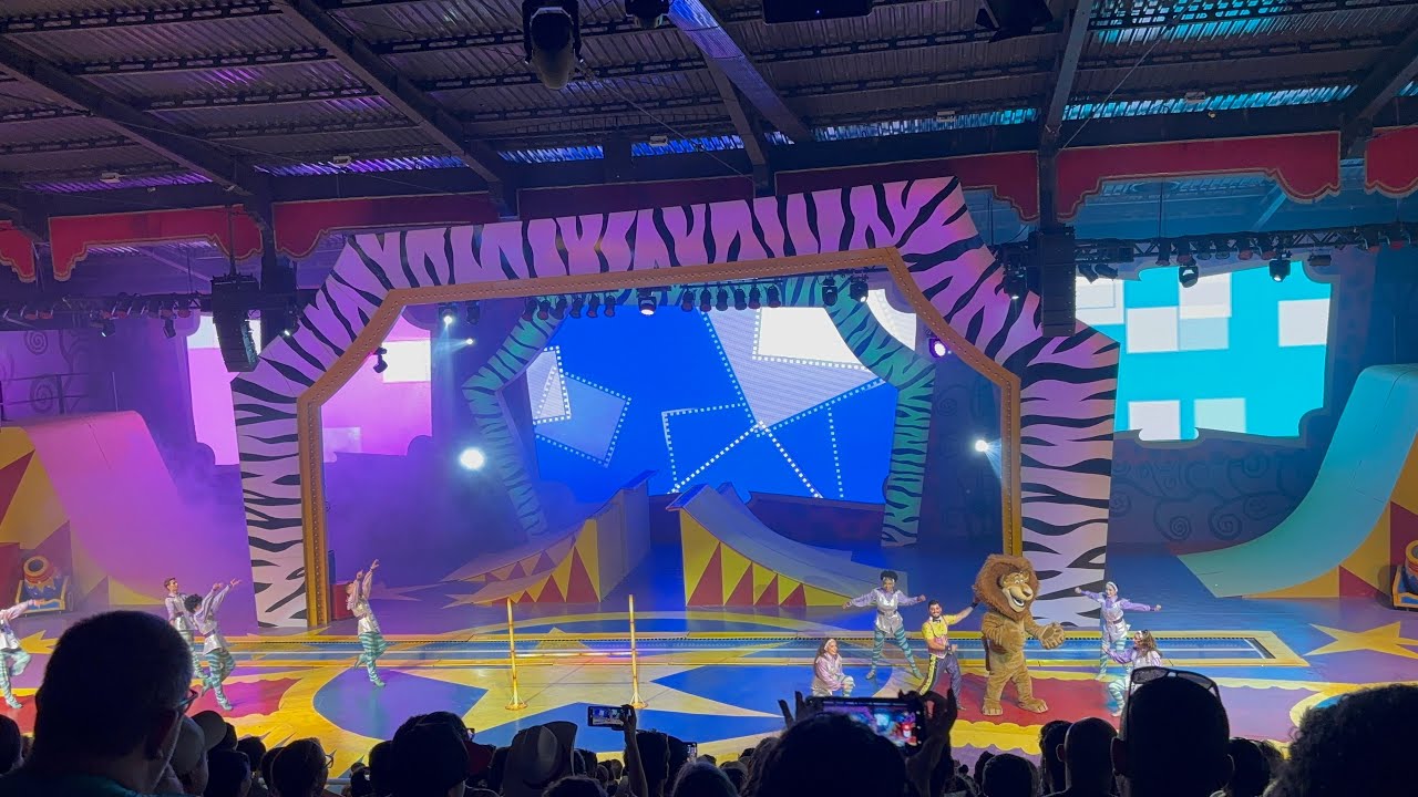 MADAGASCAR CIRCUS SHOW - BETO CARRERO WORLD - 4K