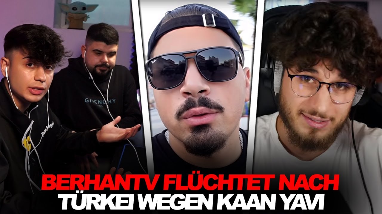 BERHANTV FLÜCHTET in die TÜRKEI wegen STRAFANZEIGEN! 😰🇹🇷 STATEMENT + ANSAGE | Kaan Yavi Reaction