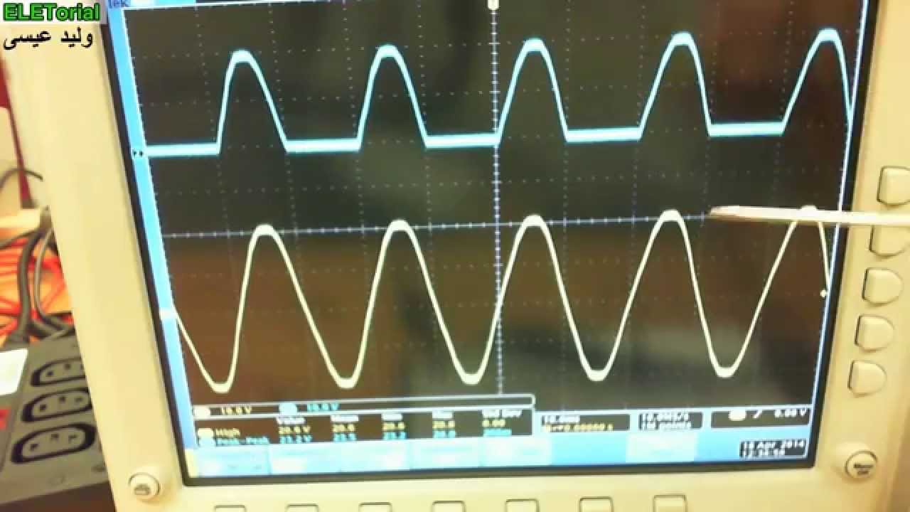 دورة الالكترونيات العملية :: 50- التقويم الموجي النصفي  (Half wave rectifier)
