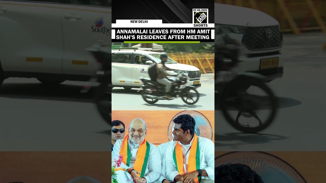 BJP&rsquo;s K Annamalai leaves from HM Amit Shah&rsquo;s residence amid speculations over his political future