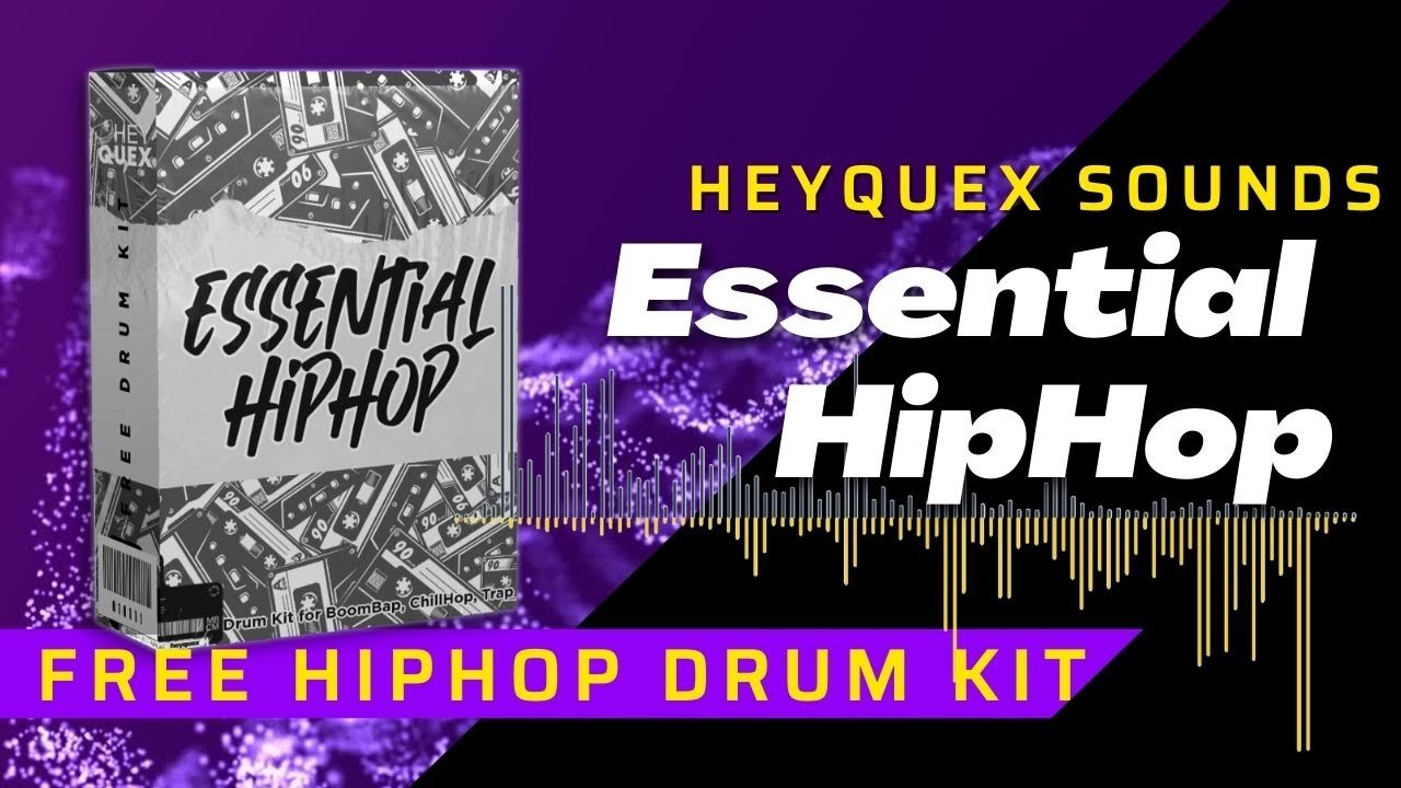 [FREE] Hip Hop Drum Kit | DESCARGA GRATIS Libreria con 60 FREE WAV BoomBap, ChillHop, R&B, HipHop