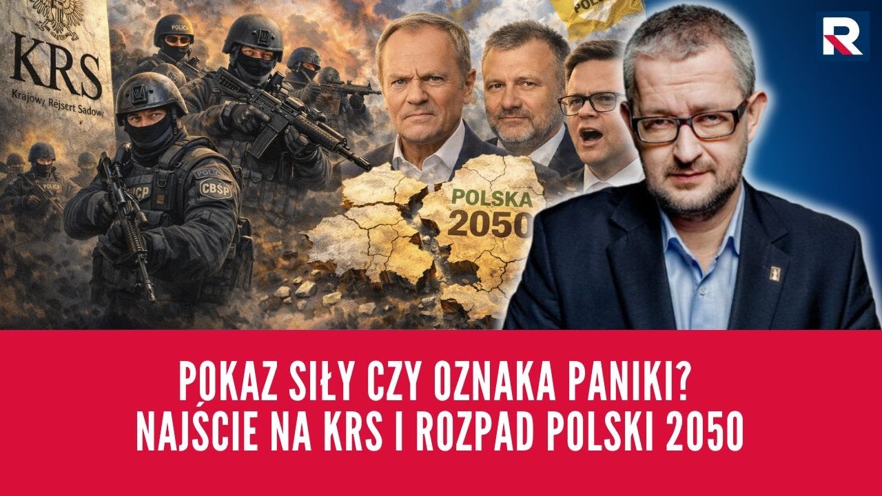 Pokaz siły czy oznaka paniki? Najście na KRS i rozpad Polski 2050 | Salonik Polityczny Ziemkiewicza