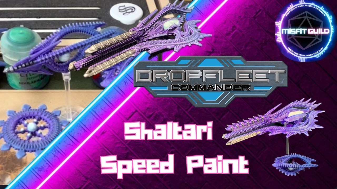 How to Speed Paint Shaltari - Dropfleet Commander
