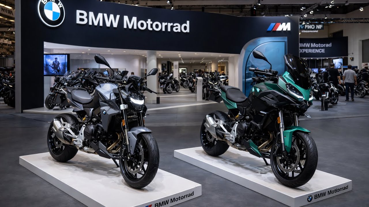 Официально представлены специальные версии мотоциклов BMW F900R и F900XR 2026 года!!