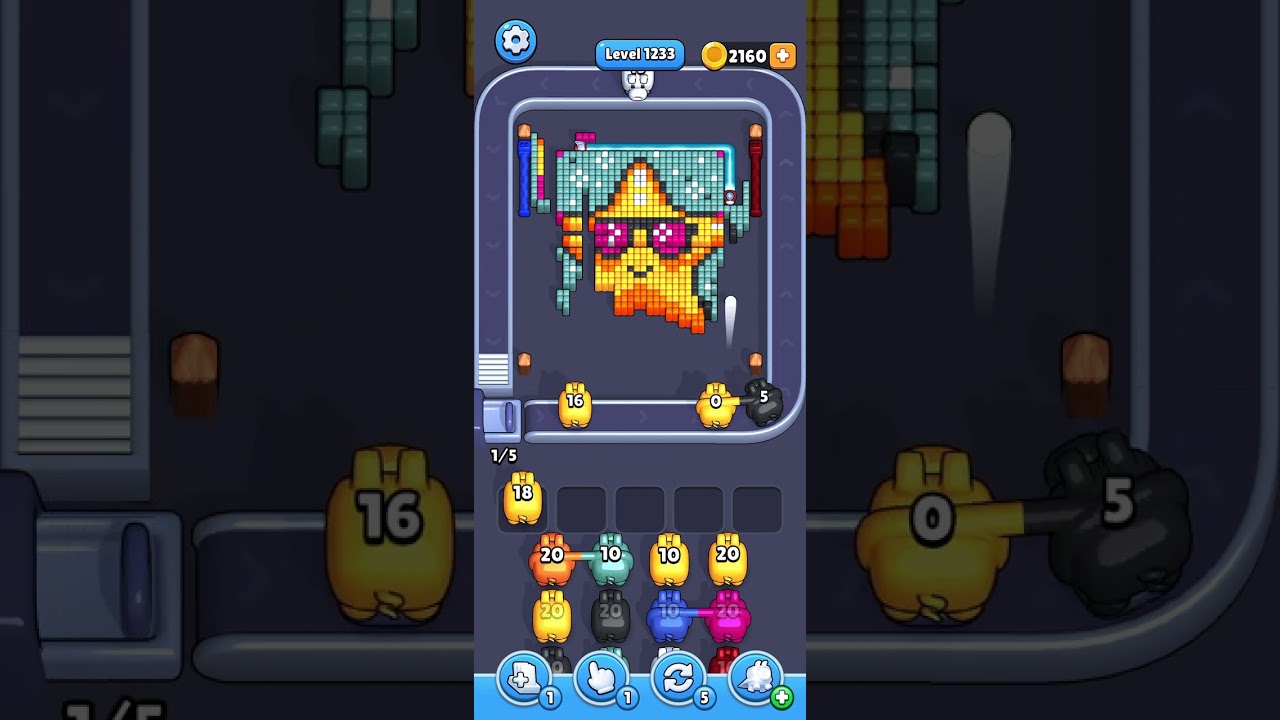 Pixel Flow Level 1233