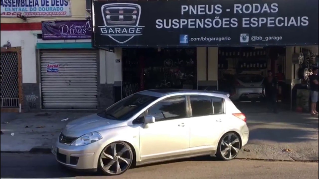 BB Garage: Nissan Tiida | Volcao NEW Santorini | Aro 20
