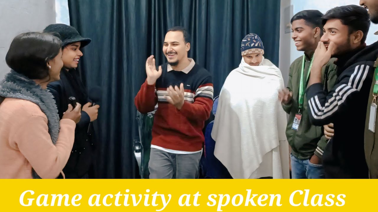 Funny activity in spoken class #funnyclass #gamingactivity #spokenenglish #englishspeaking.