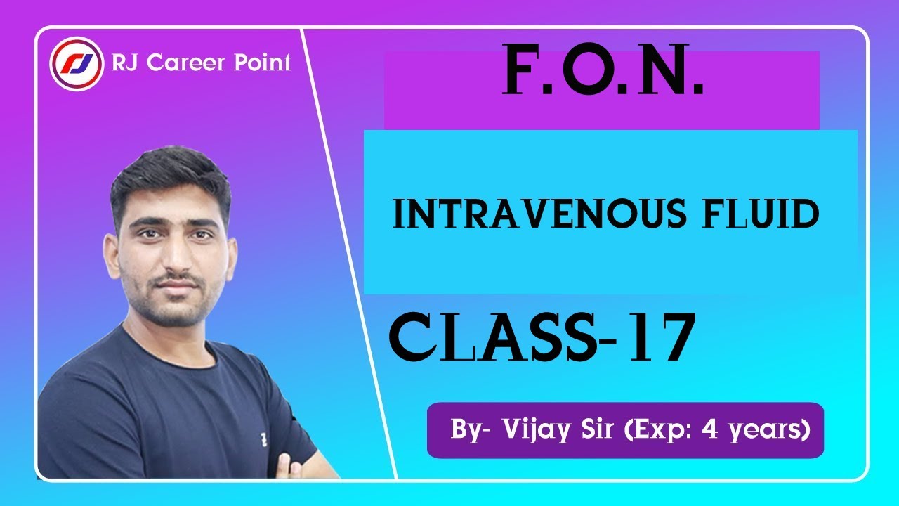 Intravenous fluids