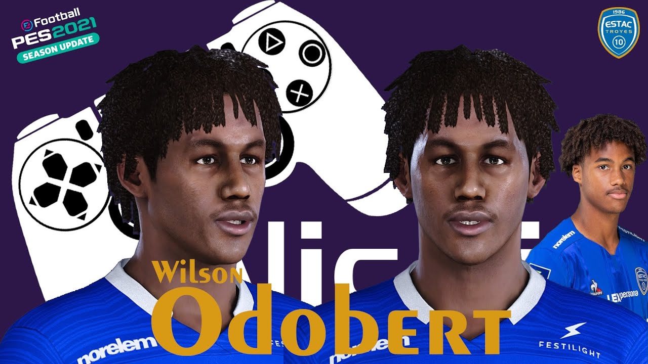 Wilson Odobert PES 2021 | PES 2020 | Face Build | Estac Troyes | NisNiz Channel
