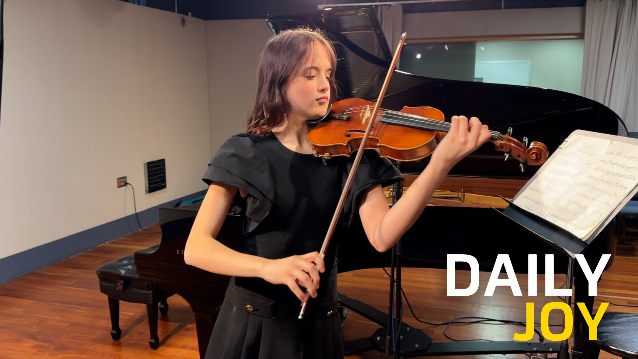 Rhapsody No. 2 for Solo Violin by Jessie Montgomery | Gabriela Salvador Riera | Daily Joy