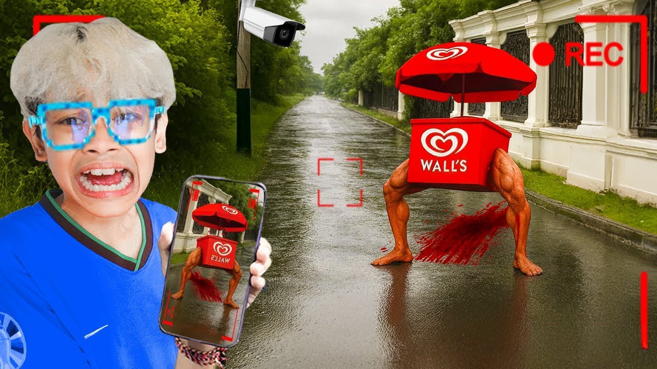 NAMPAK JELAS ANOMALI ICE WALLS TEREKEMAN CCTV DI DEPAN RUMAH BOCIL!