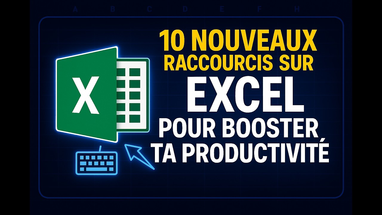 10 nouveaux raccourcis clavier Excel pour augmenter ta productivité.