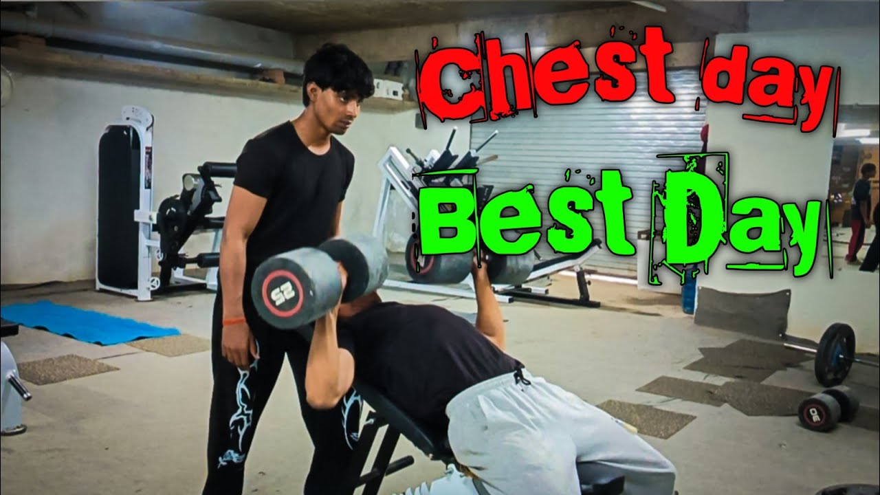 Chest day best day || Productive day with Pradum bro ||
