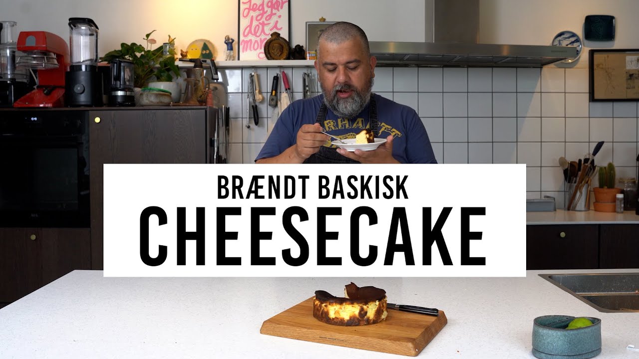 Baskisk cheesecake - Brændt, med vilje.