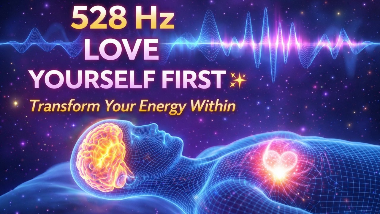 528 Hz Love Yourself First 💫 Transform Your Energy Within #528hz