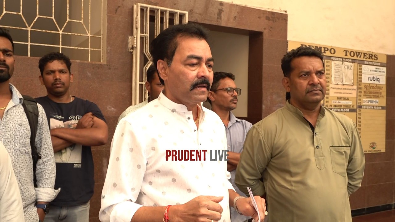 Ex MLA Thivim Kiran along with Locals | Memorandum to TCP Head office | Live | Prudent | 100226