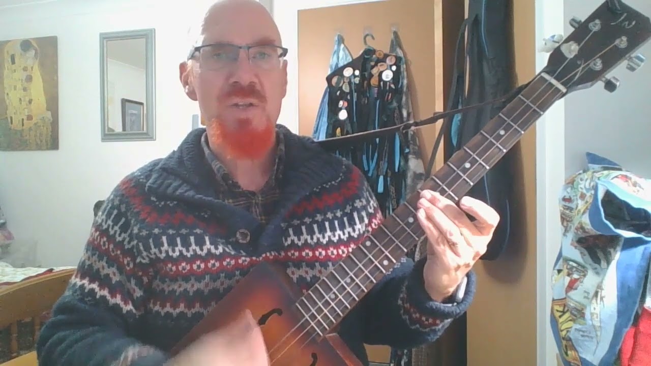 Keep The Flame on Cigar Box Guitar