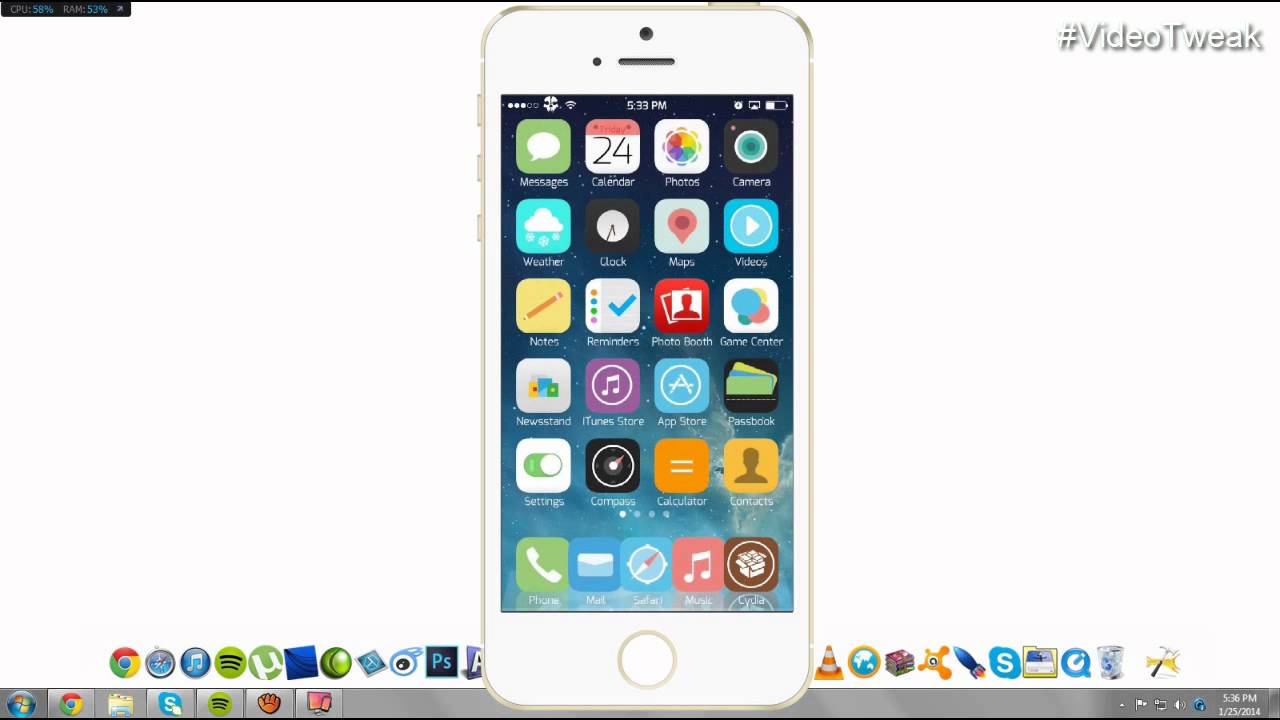 #VideoTweak | Tema de Apple5x1