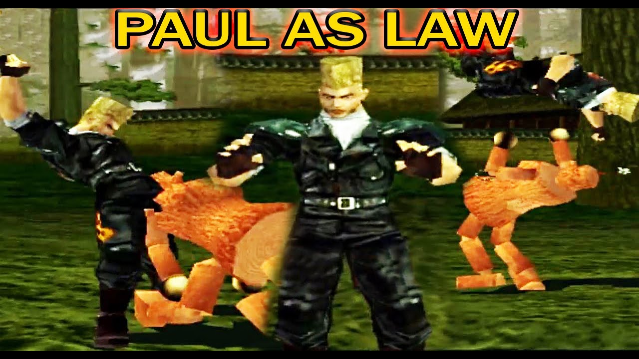 [TAS] Paul With Law's Moves Gameplay - Tekken 3 (Arcade Version) (Remake)
