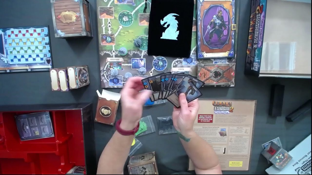 Unboxing Video - Clank Legacy Acquisitions Incorporated 2 Darkest Magic