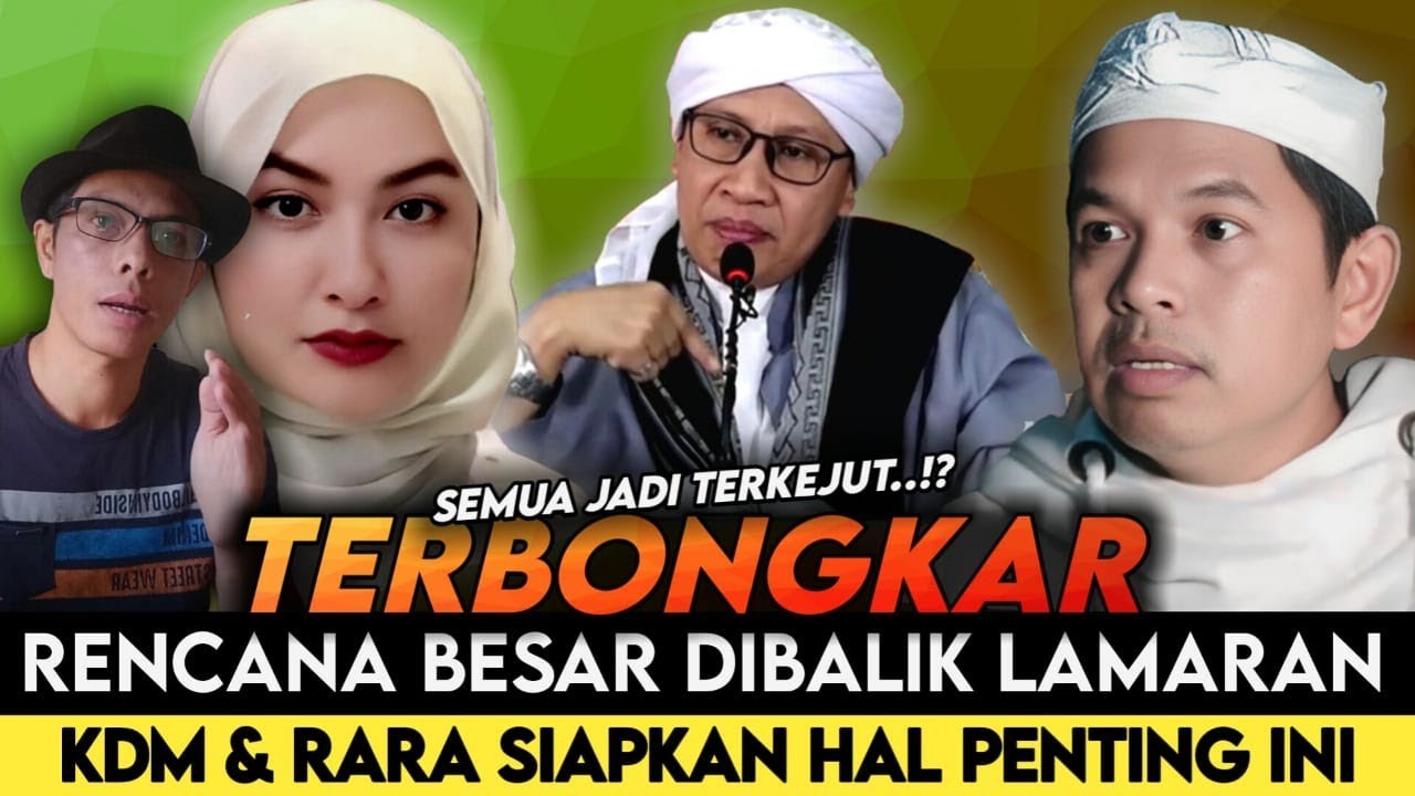 SEMUA TERBONGKAR | INI RENCANA DIBALIK LAMARAN PERNIKAHAN KDM & YOUNG SYEFURA MALAYSIA?? Rara KDM