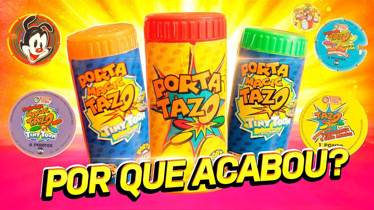 A VERDADE! POR QUE OS TAZOS SUMIRAM DO BRASIL?