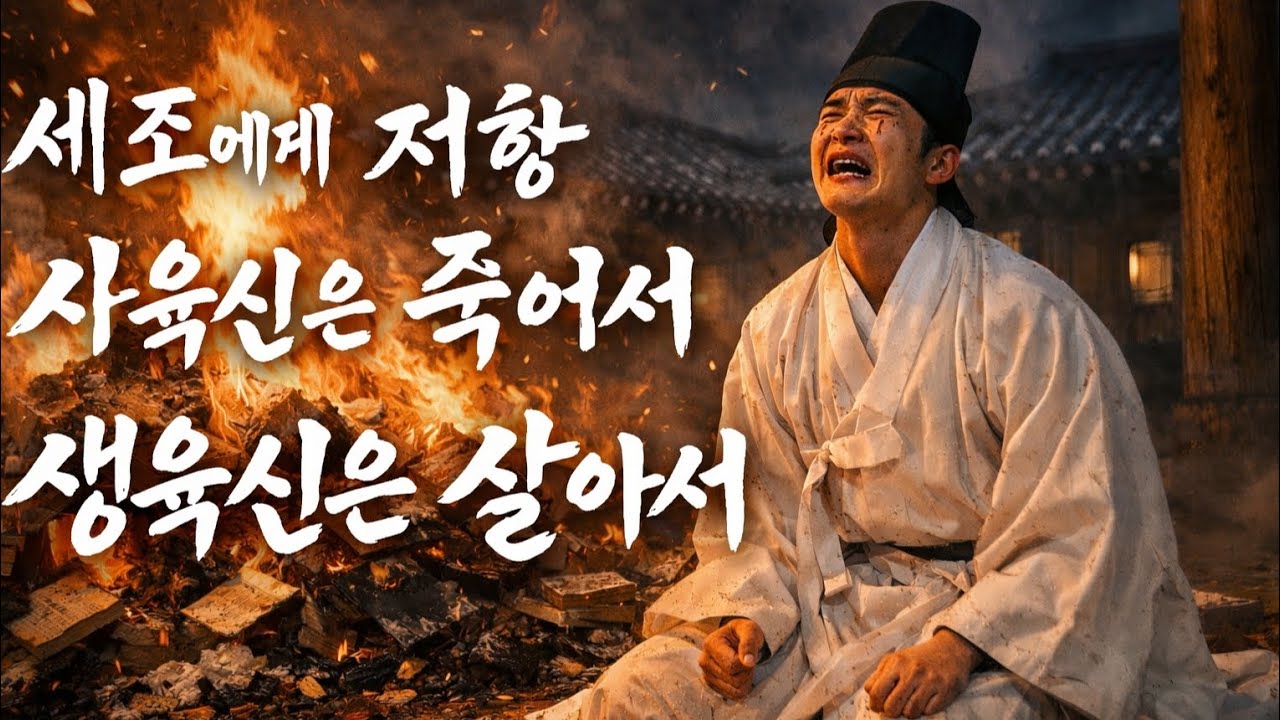 사육신은 죽었다. 하지만 이 여섯은 