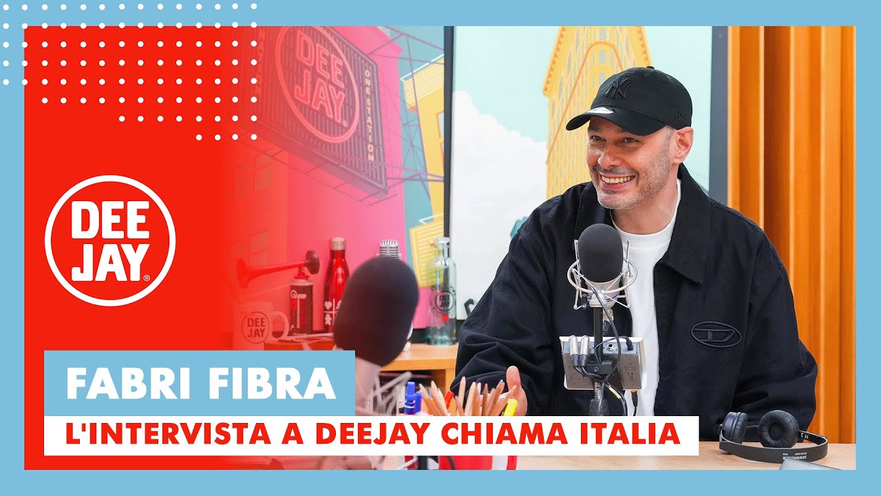 Fabri Fibra a Deejay Chiama Italia con il nuovo album: 