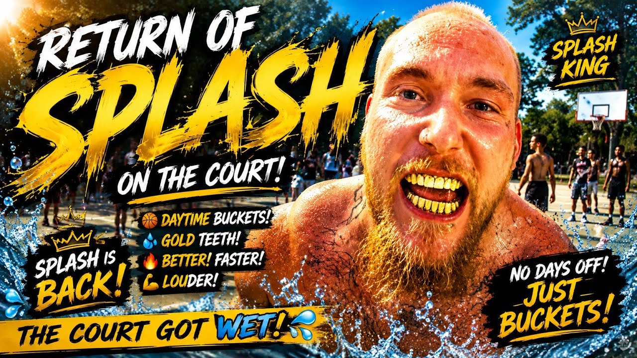 🏀 SPLASH IS BACK! THE COURT JUST GOT LOUDER! #basketball #viral #epic 