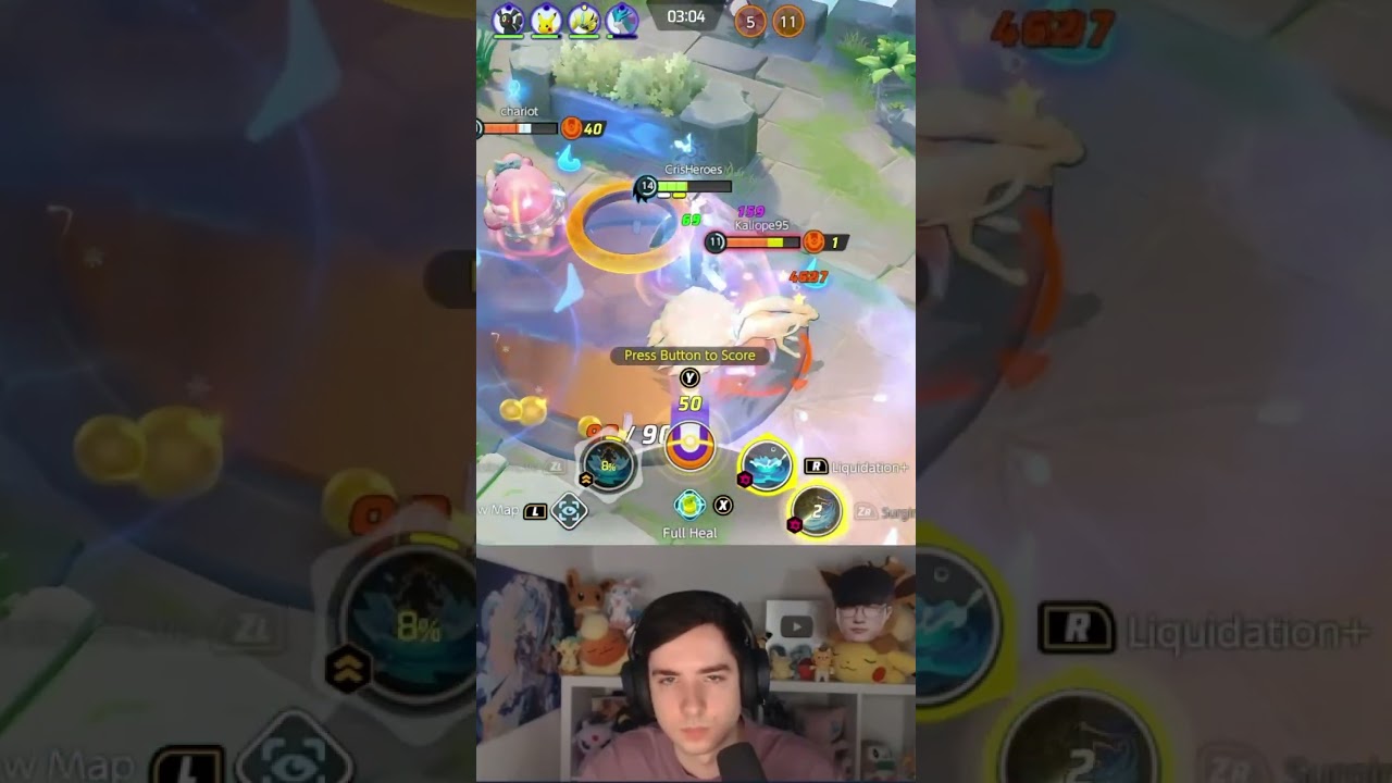 URSHIFU gets the close 5 KO | Pokemon Unite