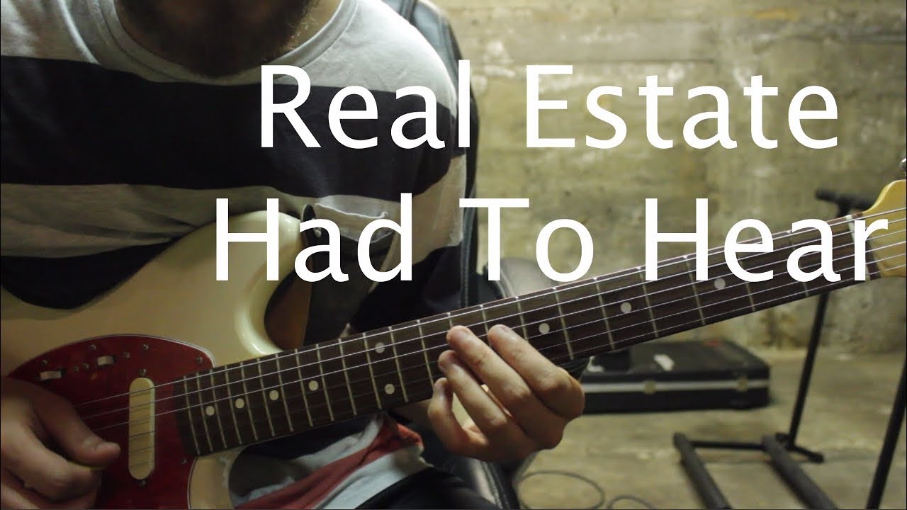 Real Estate - Had To Hear Guitar Tutorial with Solo
