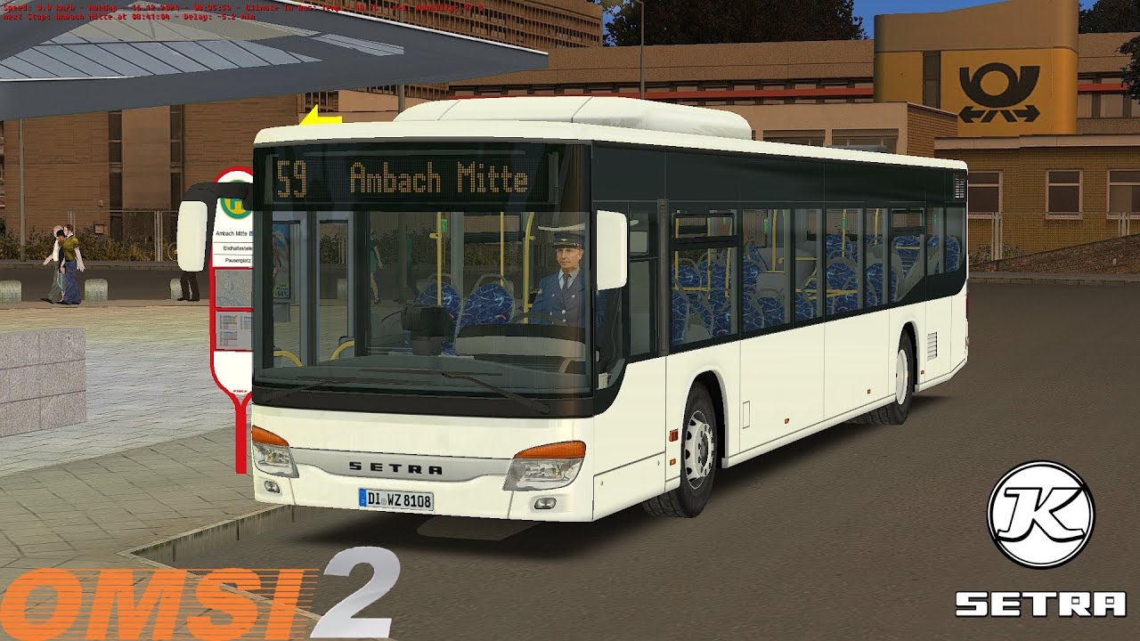 Omsi 2 - Krefrath V3.2 - Line 59 - Setra S416NF