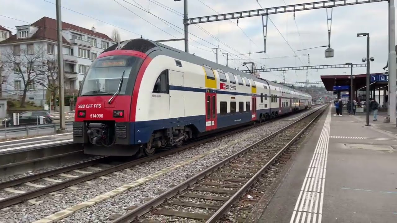 Bahnhof Zürich Tiefenbrunnen (07.12.2022)
