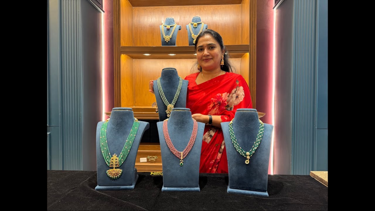 Panna Jewellers Exclusive LIVE // Light Weight Jewellery with weight|Zindagi Unlimited Telugu Vlogs