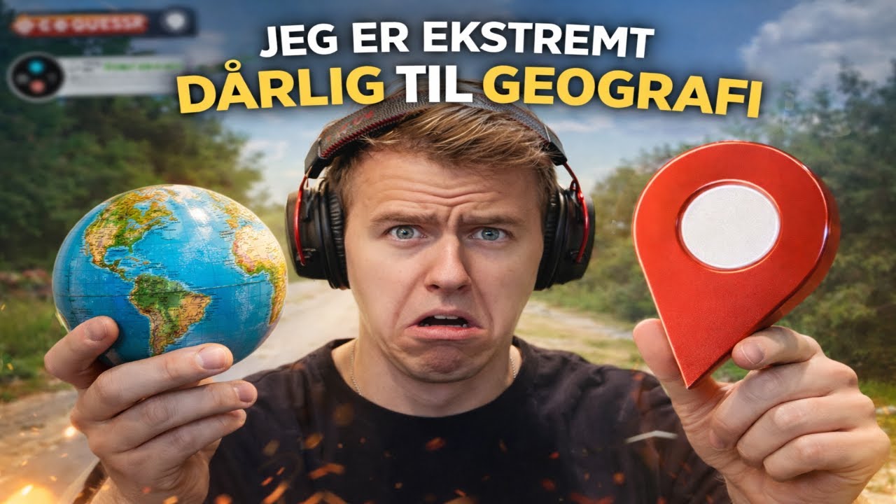 JEG SMADRE JACOB MEN STINKER TIL GEOGRAFI | GEOGUESSR