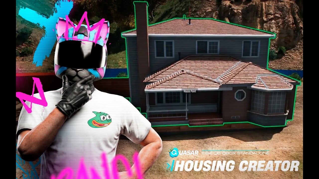 Quasar Housing 2026 | Лучший скрипт недвижимости и домов для FiveM (QBCore, ESX, QBox, Standalone)