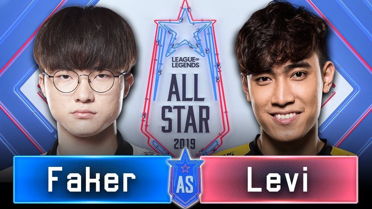 Faker vs Levi 越南兵長決戰三冠大魔王 | 1v1 單挑賽 - 16 強 | 2019 全明星賽