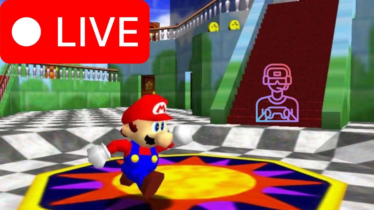 Super Mario 64 Ep. 3 | N64 | Livestream Gametime Cavern #fyp #viral