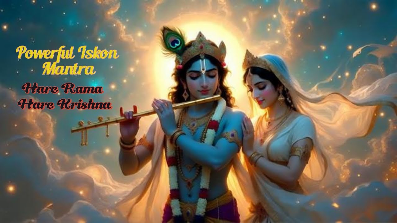 Radhe Krishna Mantra Chanting | Hare Krishna Hare Rama | Ikon Bhajan for Deep Peace & Healing