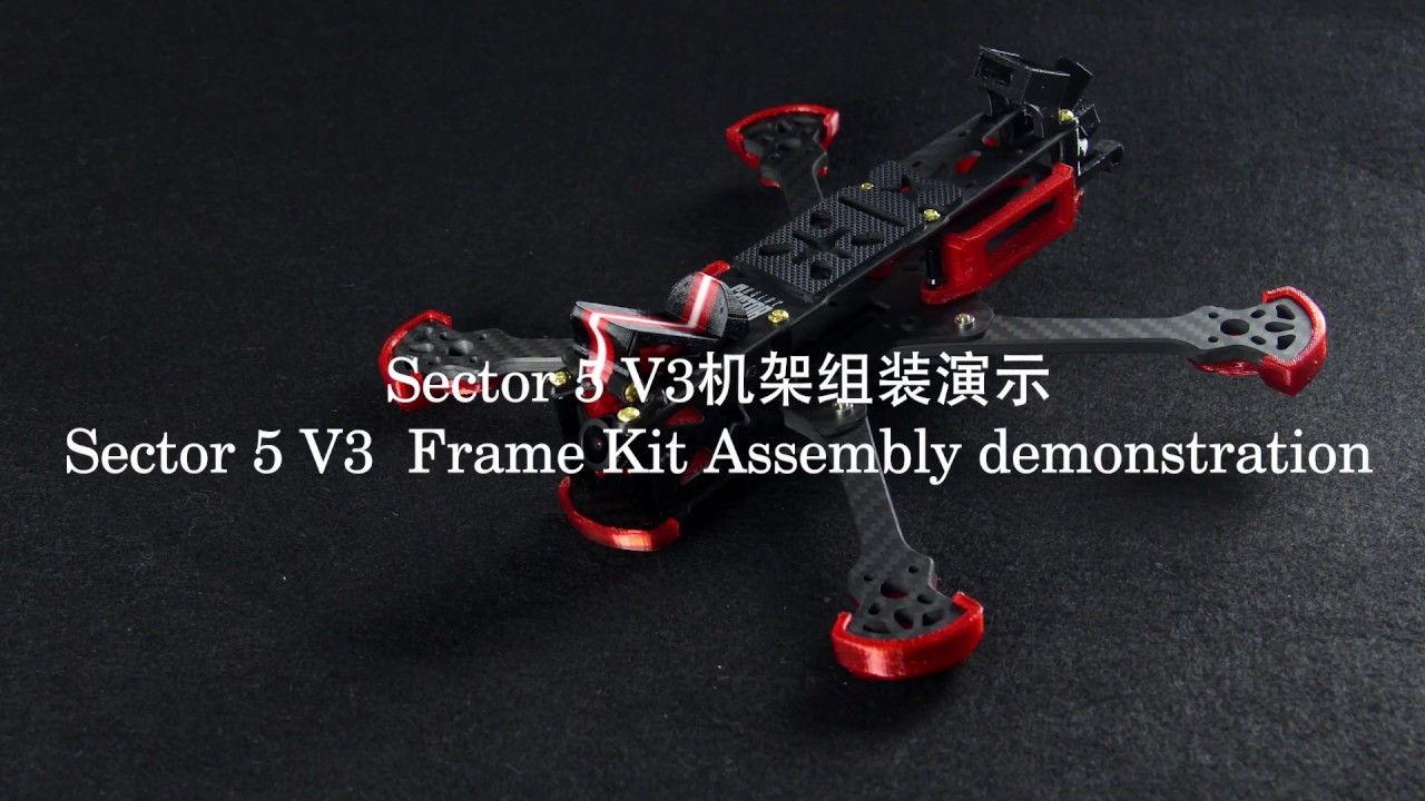 Sector 5 V3 Frame Kit Assembly Demonstration
