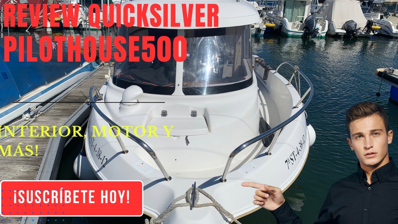 Tour detallado por mi Quicksilver 500 pilothouse: Interior, Motor y Más!