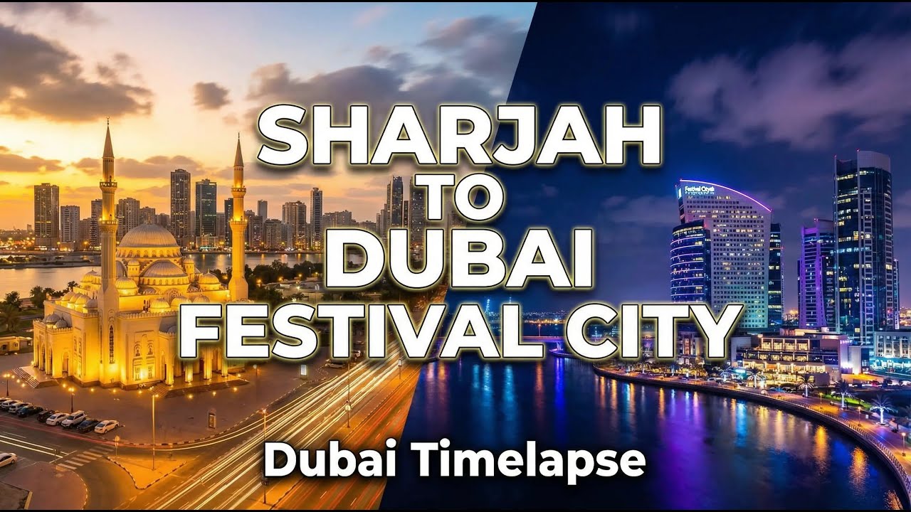 Sharjah to Dubai Festival City & Back