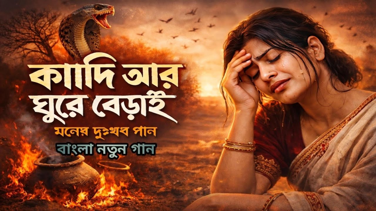 কান্দি আর ঘুরে বেড়াই | মনের দুঃখ গান | Bengali Sad Song | Bangla New Sad Song 2026