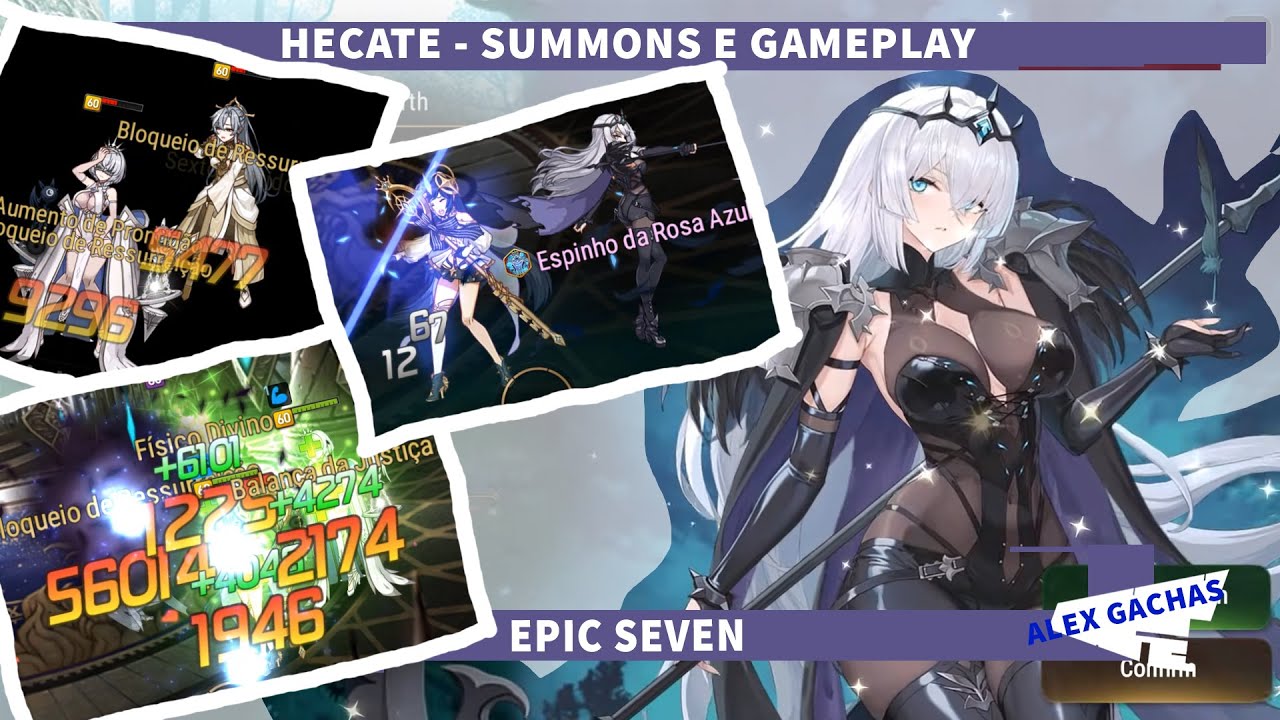 HECATE - SUMMONS E GAMEPLAY - A PASSIVA MAIS GOSTOSA, OS ATIVOS E A BALANÇA PIRAM!