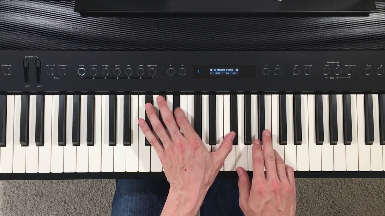 Consejos para tocar mejor el piano - Equilibrio entre melodía y acompañamiento