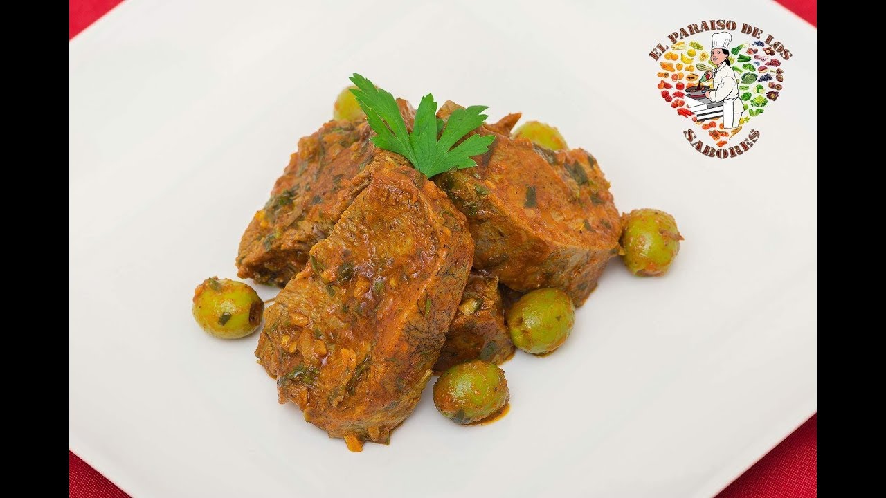Lengua de ternera al estilo marroquí.
