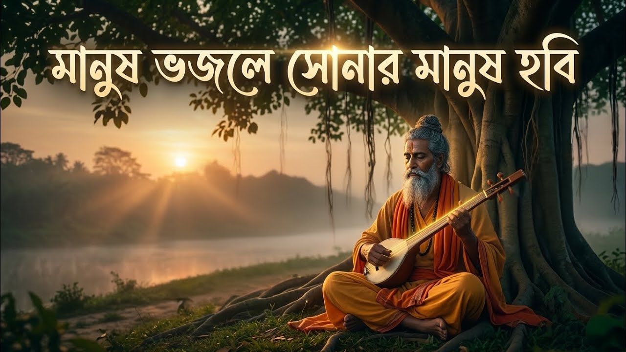 Manush Bhojle Sonar Manush Hobi | মানুষ ভজলে সোনার মানুষ হবি | Unix Akash