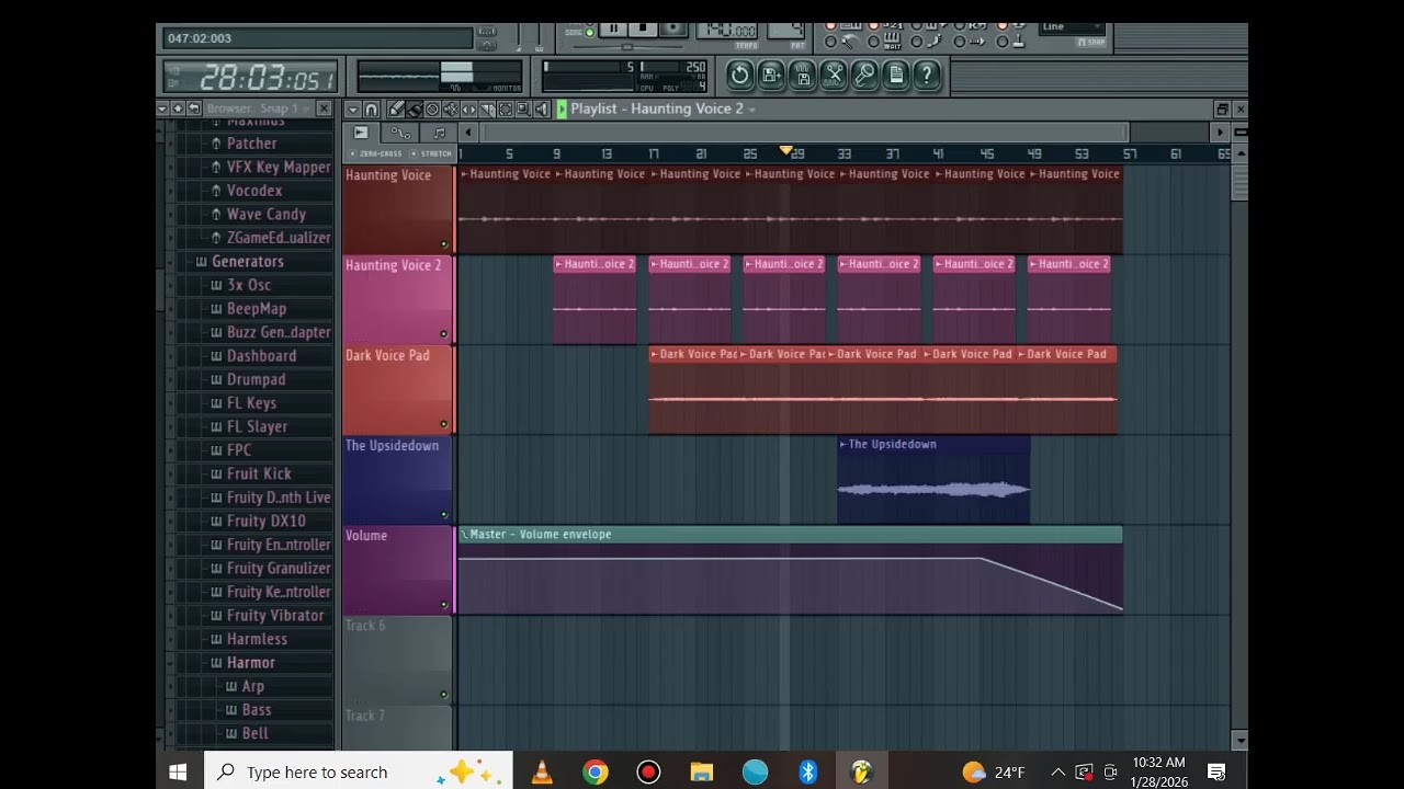 INSIDE FL STUDIO -  Haunted Forest - Soundtrack For The Short Film Called DON'T GO INSIDE